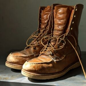 vintage leather workbooks size 39 women's 8.5 brown